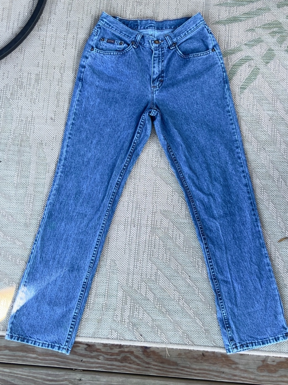 Riders by Lee Women's Straight-Leg Blue Jeans